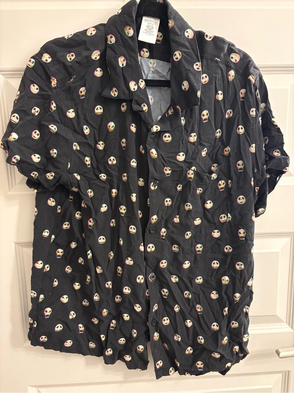 Disney Parks Jack Skellington Button Down